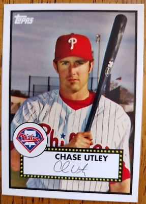 Cartão promocional 2008 Chase Utley Topps # TCH34 - Imagem 1 de 4