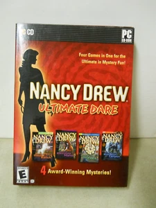 2008 Nancy Drew Ultimate Dare 4 Games in One Mystery Pack PC CD-ROM Video Game - Picture 1 of 5