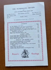 Coin Galleries Fixed Price List by Numismatic Review - Picture 1 of 3