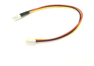 KF2510 3-Pin 2.54mm male female connector header extension adapter wire 20cm x 5 - Picture 1 of 4