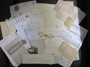 Papiere und Fotos - Frazier/Elwell Families of Aurora, Indiana, um 1900-1940! - Bild 1 von 6