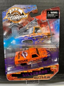 1/64 Maisto 1987 Chevrolet Silverado Outlaw Super Convention Las Vegas Orange - Bild 1 von 2