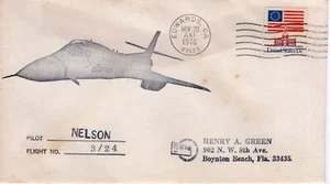 B1 STRATEGIC BOMBER TEST FLIGHT - EDWARDS AFB, CA   NOV 30, 1976  FDC15112 - Picture 1 of 1