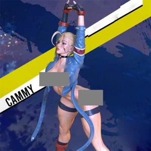 1/10 Nude Cammy 3D Printing GK Figure Model Kit Unpainted Unassembled 21CM GK - Picture 1 of 2