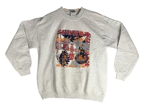 Vintage Gildan Yankees Vs Mets “Subway” World Series Pullover Sweater Mens Large - Picture 1 of 13