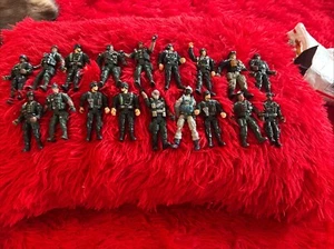 Lanard The Corps Elite soldier Action Figure Lot of 18 - Picture 1 of 9