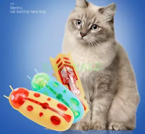 2024 BRAND New Hexbug Style Nano Electronic Bug Robot Cat Toy + Battery 1PCS - Picture 1 of 24