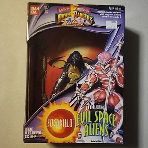 De colección 1994 Bandai Mighty Morphin Power Rangers Deluxe Evil Space Aliens Socadillo - Imagen 1 de 4