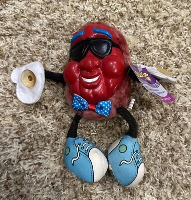 Juguete de peluche vintage California Raisin Stick 'Em-Up Foto 1 de 3