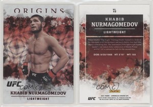 2021 Panini Chronicles UFC Origins Asia Red /88 Khabib Nurmagomedov #40