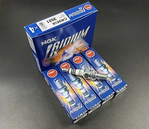 4pc CR9EIX NGK Iridium IX Spark Plug For SUZUKI GSXR Motorcycle Tune Up Kit 3521 - Picture 1 of 1