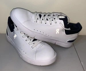 On Cloud The Roger Advantage White Midnight Shoes Women's Size 11 - Picture 1 of 7