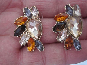 New Banana Republic Multi-Color Cluster Pierced Earrings - Picture 1 of 5