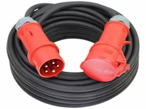 Cable de alimentación fuerte CEE 16A H07RN-F 5x1,5 mm²/5x2,5 mm² con conector/enganche MENNEKES - Imagen 1 de 52