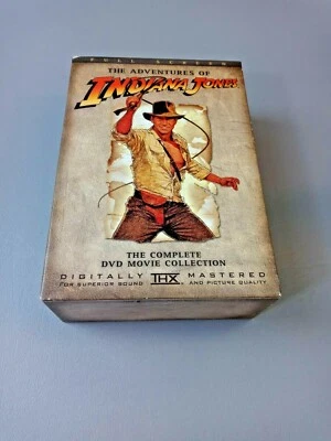 L👀K The Adventures of Indiana Jones The Complete DVD Movie Collection - Image 1 of 4