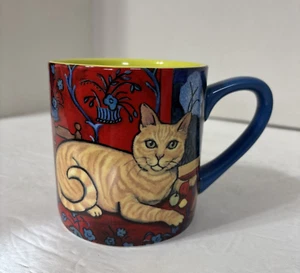 Paw Palettes Catisse Kitty Coffee / Tea Cup Mug - Kish Serrano Artist - Picture 1 of 7