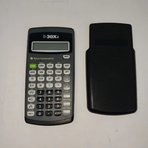 Texas Instruments TI-30Xa wissenschaftlicher Taschenrechner - Bild 1 von 4