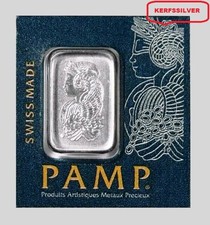 LADY FORTUNA 1 GRAM  PAMP SUSSIE  999.5 PLATINUM BAR SEALED IN ASSAY CERTIFICATE