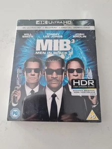 MEN IN BLACK 3 4K UHD + BLU-RAY + SLIP COVER - NEW & SEALED - Picture 1 of 2
