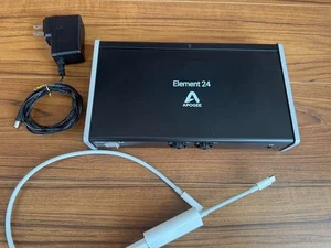Apogee Element 24 Thunderbolt Audio Interface Black Recording Box Music Sound - Picture 1 of 13