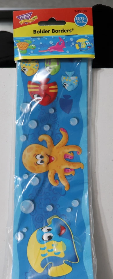 Border Trim 36 Feet Sea Buddies by Trend Enterprises T-85130 - Image 1 of 3