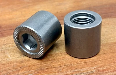 Phil Wood новые 2 сменных торцевых колпачка задней гусеничной ступицы 18 мм для 130 интервалов 1 пр - Изображение 1 из 4