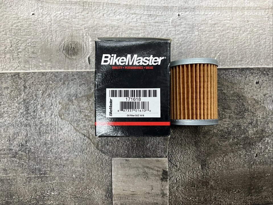 NEW BIKEMASTER 17-1618 OIL FILTER SUZUKI ARCTIC CAT KAWASAKI YAMAHA QTY 1 Foto 1 de 1