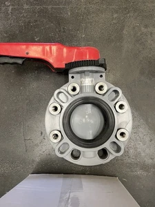 Asahi 4" Type 57 CPVC FKM Butterfly Valve - Picture 1 of 2
