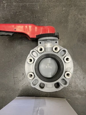 Asahi 4" Type 57 CPVC FKM Butterfly Valve - Image 1 of 2