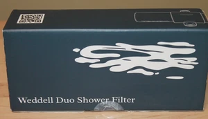 Weddell Duo Shower Filter - NSF Certified High Pressure WD-100 New - Picture 1 of 6