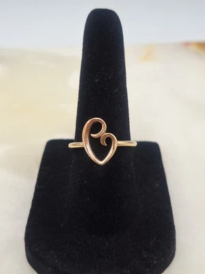 Hermoso anillo James Avery oro amarillo 14K 585 delicado amor madre - talla 5,5 Foto 1 de 4