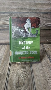 Mystery of the Haunted Pool by Phyllis A. Whitney (1960, Ex-Library) - Picture 1 of 11