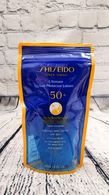Shiseido Ultimate Loción Protector Solar FPS 50+ Protector Solar 1.6 OZ NUEVO SELLADO Foto 1 de 2