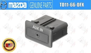 Mazda CX-9 Auxiliary Jack Input Port Adapter OE TD11-66-DFX OEM - Picture 1 of 13