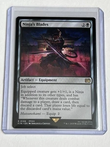 Ninja's Blades 108 Magic The Gathering Final Fantasy 2025 casi como nuevo sin lámina raro - Imagen 1 de 13