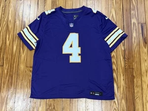 Nike Minnesota Vikings Dalvin Cook #4 Football Jersey Size 2XL XXL Purple - Picture 1 of 7