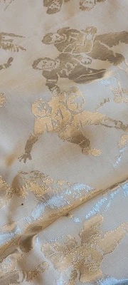 Raro Vintage Años 40 50 Rayón Jugadores de Fútbol, Bufanda en Relieve  Foto 1 de 4