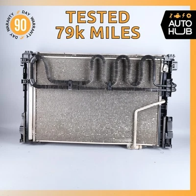 Radiador condensador aire acondicionado refrigeración por agua motor Mercedes W207 E350 E400 OEM 79k Foto 1 de 4