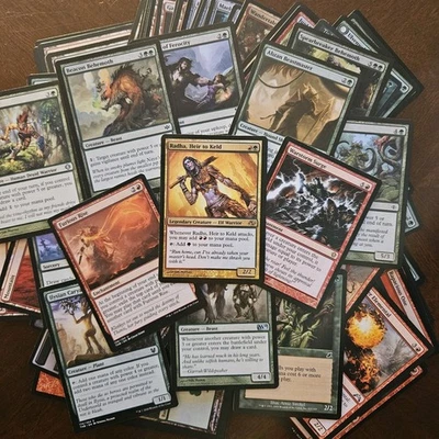 Custom EDH Commander Deck MtG Magic Gathering Radha, Heir To Keld RG Ramp Timmy! - Image 1 of 4