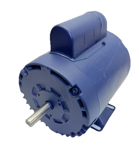 LEESON ELECTRIC MOTOR CAT 110395.00 - 1/2HP - 1425RPM - 1PH - 110/220V C6C14DB6G - Picture 1 of 6