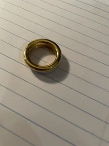 Osmun L6 French Horn Mouthpiece Rim Gold - Picture 1 of 3