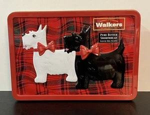 Walkers Shortbread leere Scotty Dog Keksdose 9x6x2 - Bild 1 von 7