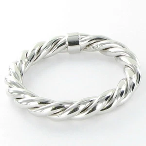 Roberto Coin gedrehter Sterlingsilber Armreif Armband 990 $ - Bild 1 von 5