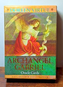 Doreen Virtue - Arcángel Gabriel - Cartas Oráculo - Mazo de 44 cartas y guía - Imagen 1 de 4