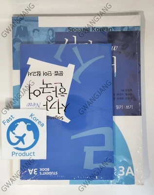 New Sogang Korean Student's Book 3A Textbook QR Guide Learn Kpop Fun Learn - Image 1 of 3