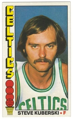 1976-77 TOPPS #54 STEVE KUBERSKI BOSTON CELTICS - Image 1 of 2