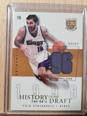 Peja Stojakovic #HD-PS #27/99 2003-04 Skybox Game Worn Limited Edition L0129A - Image 1 of 2