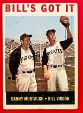 1964 Topps BILL'S GOT IT #268 Bill Virdon Pittsburgh Pirates Baseball Card - VG