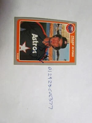 1985 Fleer Frank Dipino signed baseball card - Image 1 of 3
