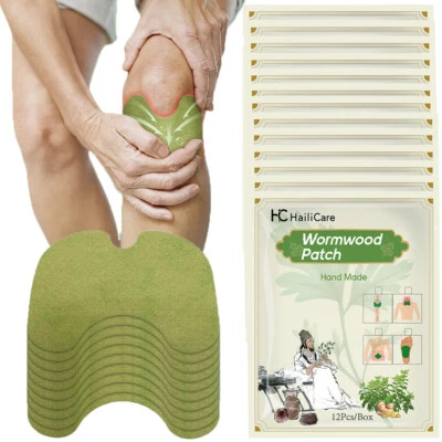 120pcs Herbal Knee Patch Wormwood Plaster for Knee Support & Muscle Pain Relief - Image 1 of 4